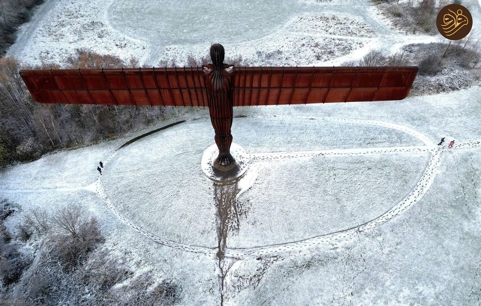 نگاه از بالا به صحنه‌های زمستانی در سراسر جهان (فرارو)