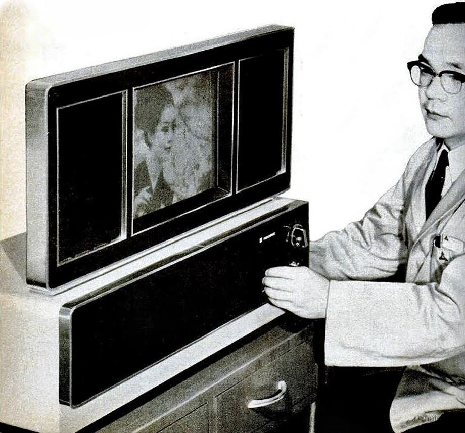 تلویزیون جنجالی پاناسونیک ۶۰ سال پیش