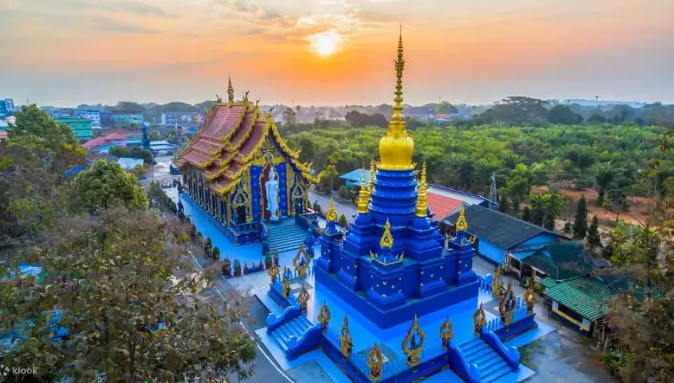 خوش‌رنگ‌ترین معبد بودایی در تایلند