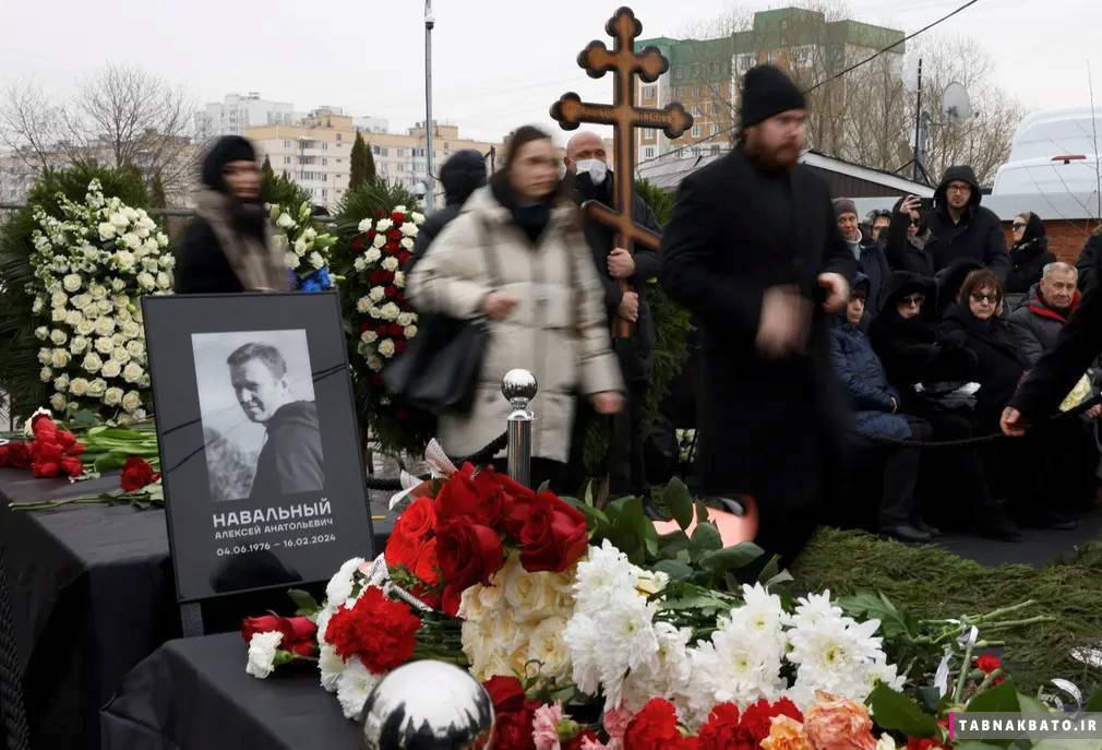 تشییع جنازه الکسی ناوالنی در مسکو