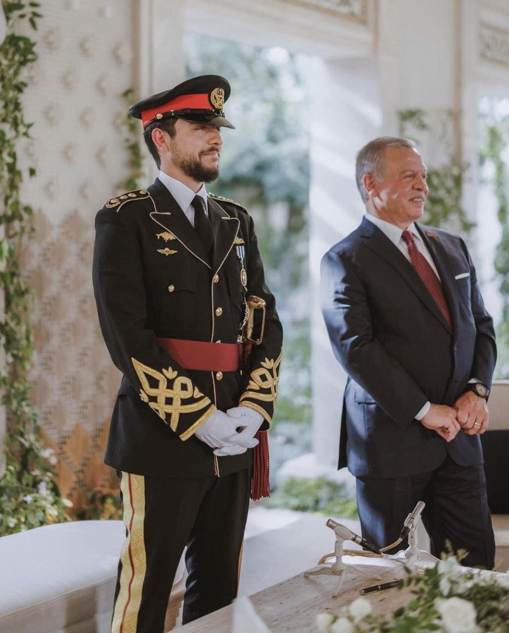عروسی ولیعهد اردن در کاخ حسینیه