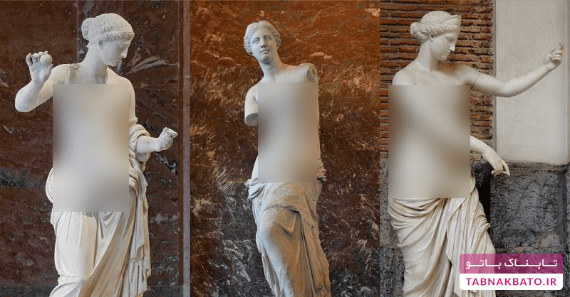 چرا مجسمه‌های باستانی بینی یا دست ندارند؟
