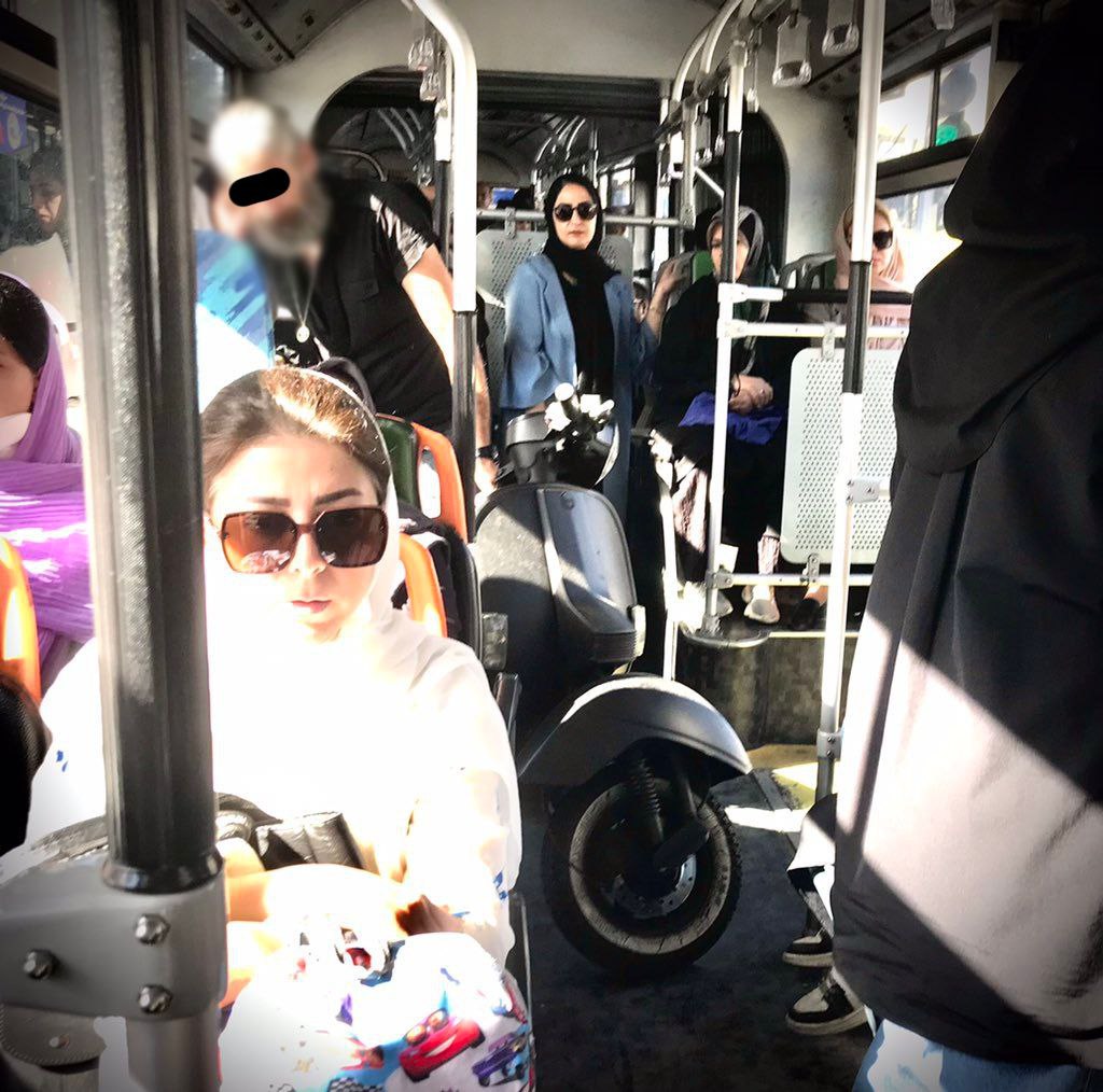 اقدام عجیب یک مسافر اتوبوس در تهران وایرال شد