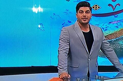 سوتی خنده‌دار مجری شبکه سه روی آنتن زنده تلویزیون
