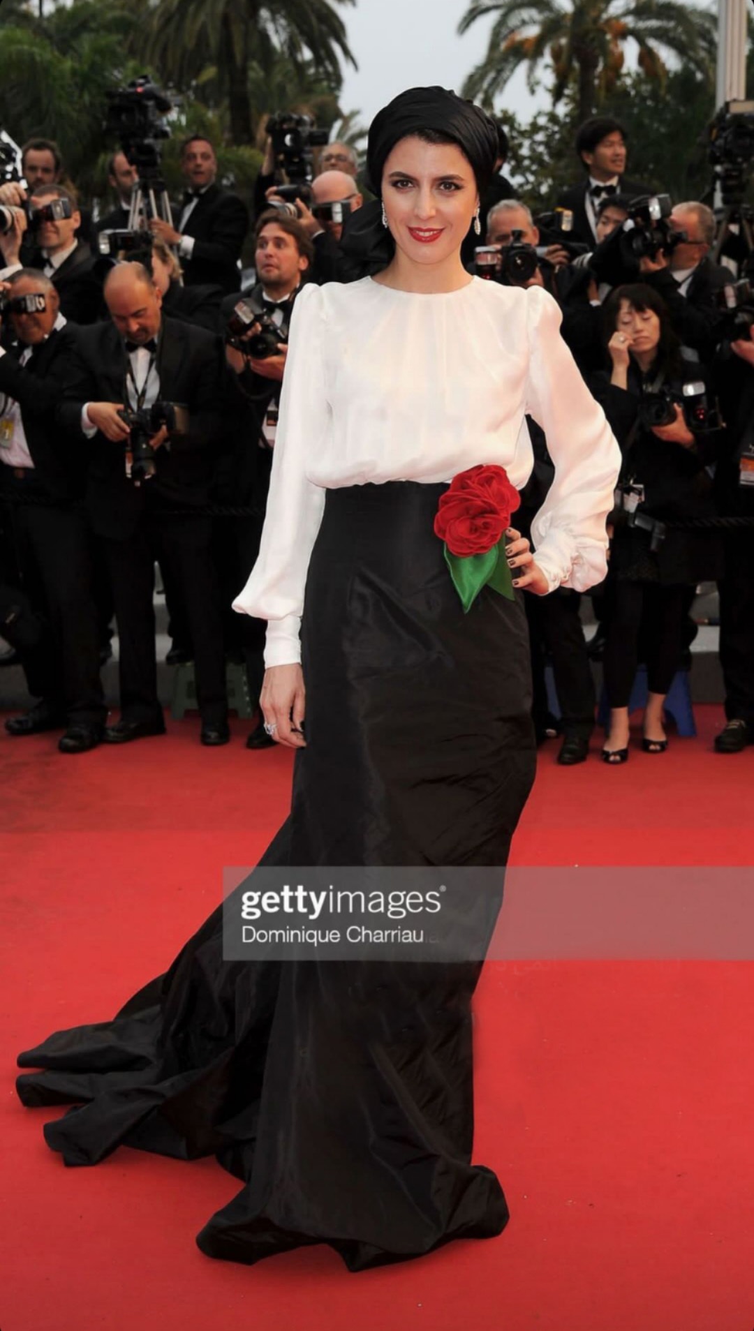 کپی برداری بازیگر زن ایتالیایی از لباس لیلا حاتمی