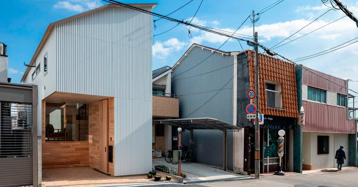 خانه‌ی جمع و جور ژاپنی با ویژگی‌های جالب توجه (موبنا)