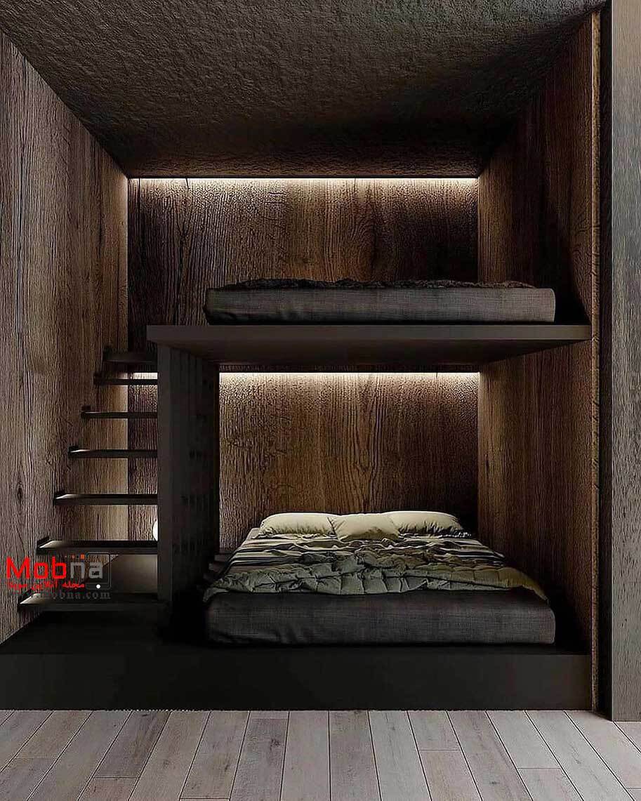 ایده‌های جالب برای تختخواب دو طبقه (موبنا)