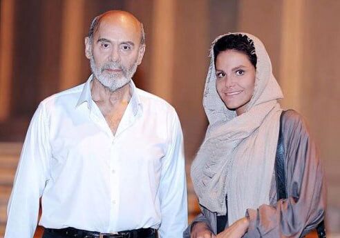 شباهت جالب جمشید هاشم پور و دخترش