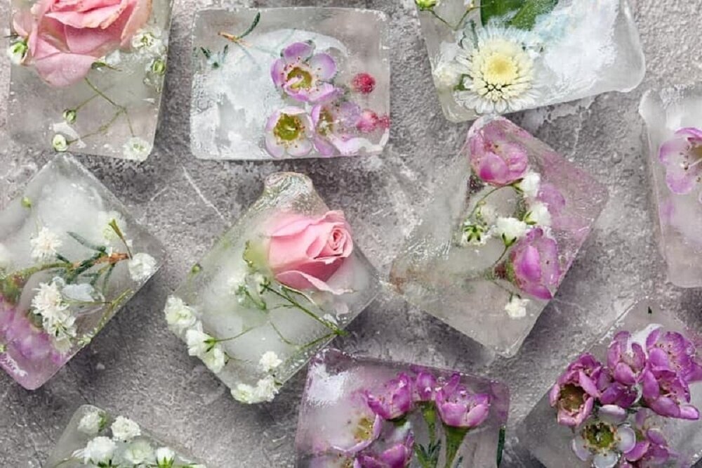 معجزه گلاب یخ زده برای پوست