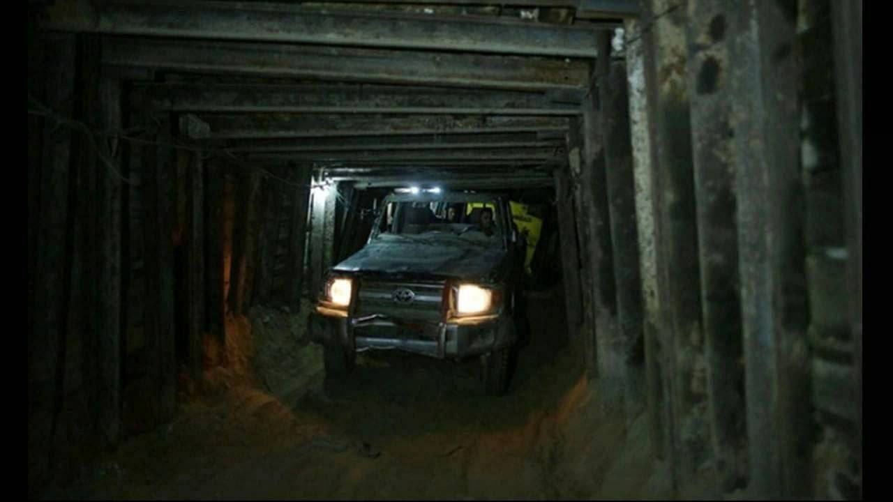 حماس تصاویر تونل‌های زیر نوار غزه را منتشر کرد
