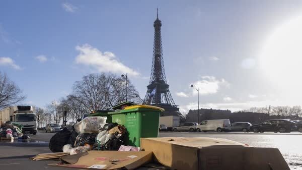 میلیون‌ها موش و صدها هزار تن زباله؛ صحنه‌هایی که فرانسویان اجازه نمی‌دهند دنیا ببیند