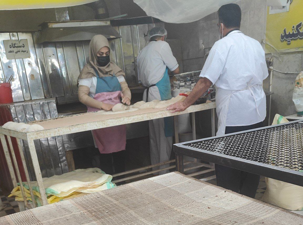عکس متفاوتی که از یک مغازه نانوایی وایرال شد