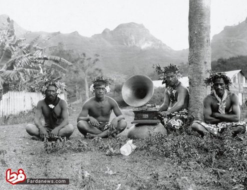 
ساکنان نوکوهیوا - جزایر مارکز در سال 1907 