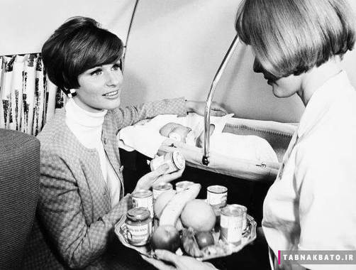 غذای مخصوص نوزادان در هواپیمای اس ای اس اسکاندیناوی