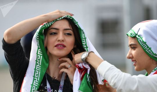 هواداران تیم ملی ایران قبل از بازی ایران و پرتغال