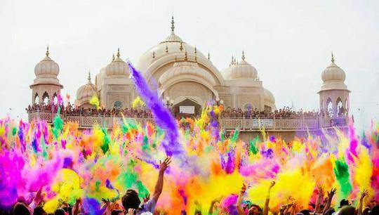 هند، Holi فستیوال رنگ