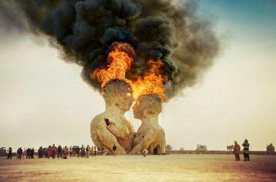 فستیوال سوزاندن انسان، نِوادا امریکا