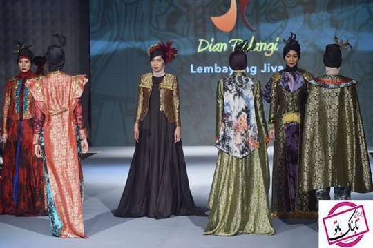 جشنواره لباس زنان محجبه در اندونزی