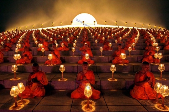 راهبان بودایی، تایلند