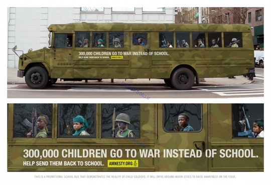 ۳۰۰ هزار کودک به جای مدرسه به جنگ می روند