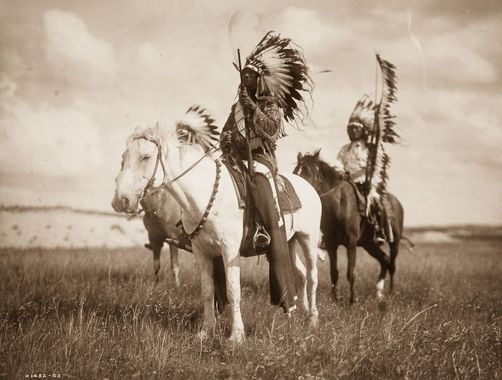 سران قبیله سو (Sioux) در سال 1905