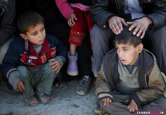 کودکان آواره‌ی عراقی