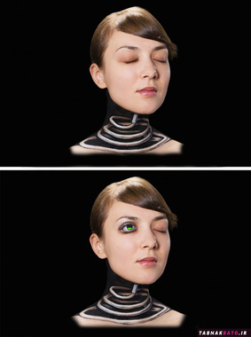 هنر خیره کننده نقاشی روی بدن اثر هنرمند ژاپنی، خانم هیکارو چو