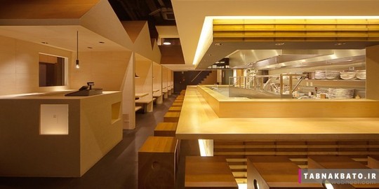 دکوراسیون و طراحی داخلی رستوران - Hyo Ryu Ken Japan