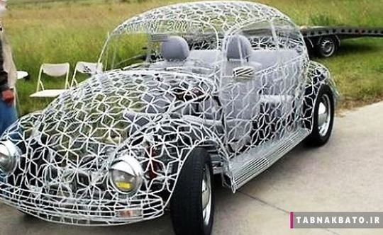 اتوموبیل طراخی شده با چاپ سه بعدی