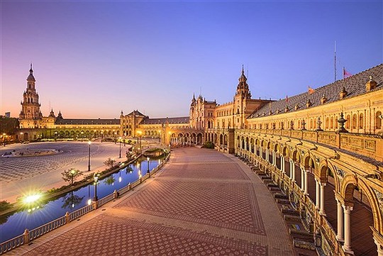 قصر پلازا دی اسپانیا در شهر سوییا اسپانیا