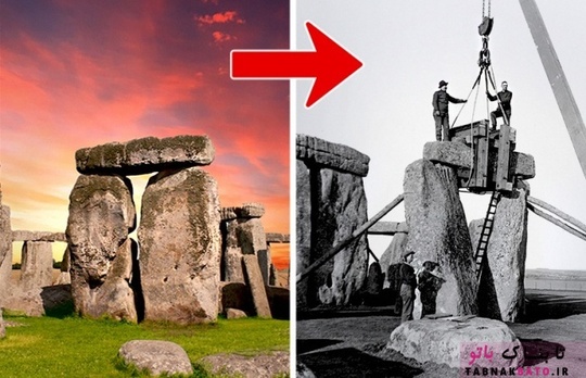 استون‌هنج در جنوب انگلستان، قرار دارد و یکی از بناهای بزرگ سنگی است که توسط مردم باستان در اروپا ساخته شده‌است