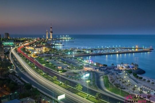 نمایی زیبا از کویت