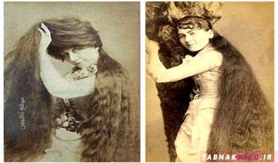 سمت چپ، نااومی دختر پنجم خانواده که موهایش از همه زیباتر بود، او سه فرزند به دنیا آورد و در سن پایین از دنیا رفت، سمت راستی هم دورا دختر ششم خانواده بود