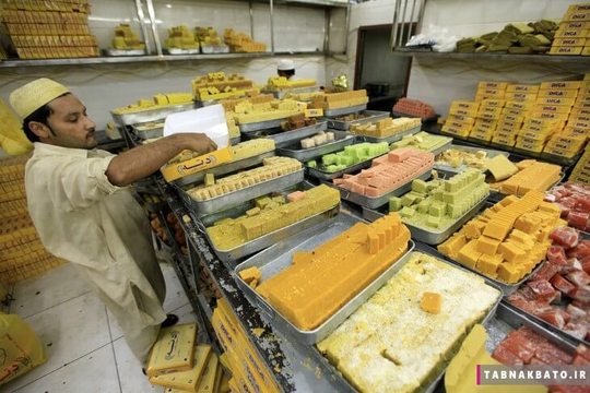 شیرینی فروش، پیشاور، پاکستان