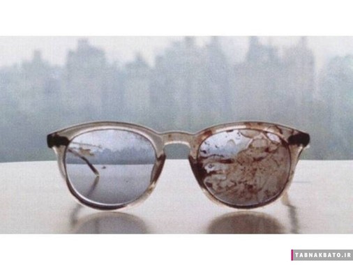 عینک های جان لنون پس از کشته شدن