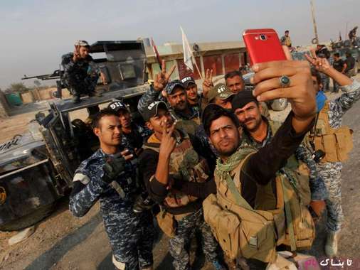 نیروهای پلیس عراق جنوب موصل؛ ۲۶ اکتبر ۲۰۱۶
