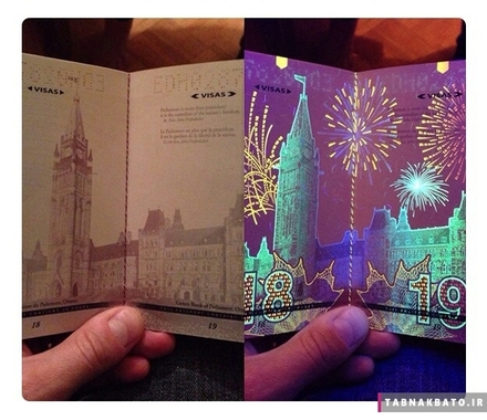 در کانادا چیزهای زیبایی وجود دارد، برای مثال پاسپورت