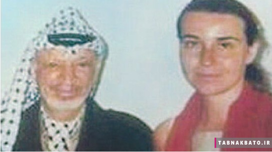 عکسی کمتر دیده شده از خانم فدریکا موگرینی و یاسر عرفات، عرفات رهبر جنبش آزادی بخش فلسطین بود 
