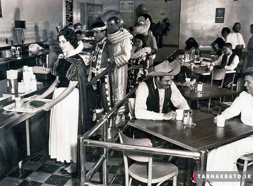 کافه تریای کارکنان دیزنی، 1961 میلادی