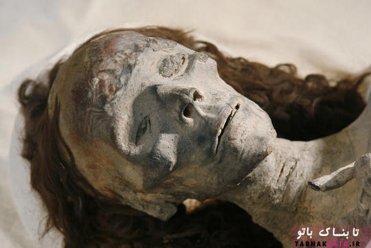 مومیای یک زن چینی در موزه مصر