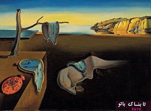 یکی از مشهورترین نقاشی های جهان؛ نقاشی ثبات حافظه - Salvador Dalit