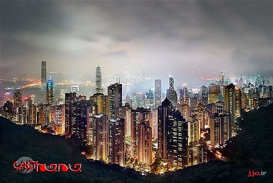  نمایی از بندرگاه، هنگ کنگ