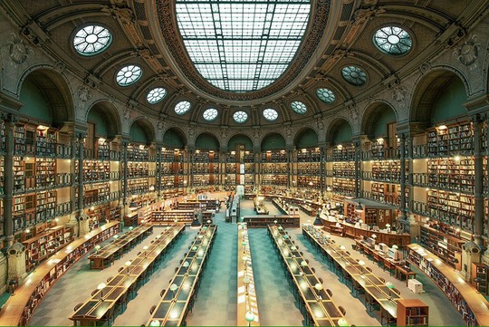 کتابخانه‌ی ملّی فرانسه، پاریس، فرانسه