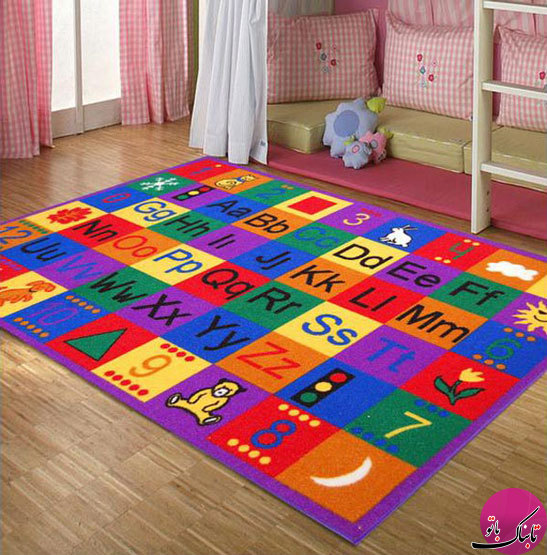 فرش هایی زیبا برای اتاق کودکان