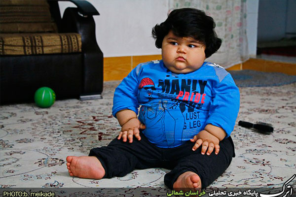 مصاحبه با خانواده تپل ترین کودک ایرانی+تصاویر
