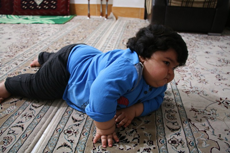 مصاحبه با خانواده تپل ترین کودک ایرانی+تصاویر