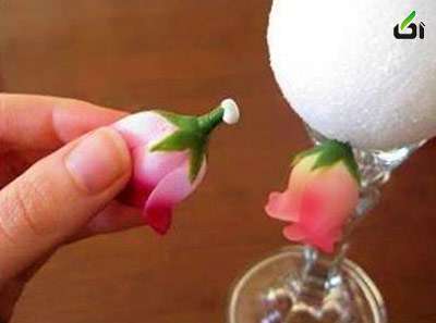 آموزش ساخت گلدان گل با پایه شمعدان