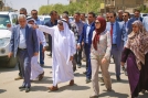 نخستین شهردار زن بغداد در بازدید از پروژه های خدماتی