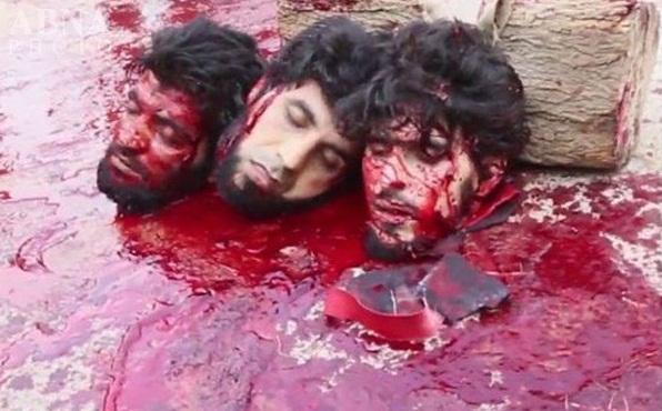 داعشی‌ها مردان الانبار را گردن زدند+عکس