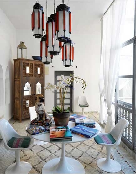 دیزاین مدرن خانه های مراکشی